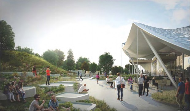 Googles neues Hauptquartier (Bild: City of Mountain View/Google)